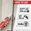 Loctite Polyseamseal 10 Oz. Almond Kitchen & Bath Caulk 2154752 790734