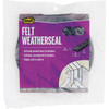 M-D Building Products 5-8 In. X 17 Ft. Gray Felt Weatherseal for Doors & Windows 03335 264806