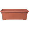 Myers 28 In. Poly Romana Clay Color Flower Box ROP28000E35