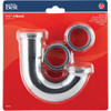 Do it Best 1-1-4 In. Chrome Plated J-Bend, Carded DIB1CP 401372