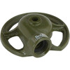 Best Garden Metal 30 Ft. Dia. Round Stationary Sprinkler, Green 59055