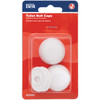 Do it Best White Plastic Toilet Snap-On Bolt Caps (2-Count) 443980 443980