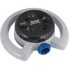Best Garden Poly Varied Coverage Stationary Turret Sprinkler, Blue & Gray JR0904