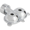 Best Garden Metal 30 Ft. Dia. Twin Spot Stationary Sprinkler, Metallic 59015 724425