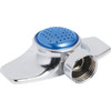 Best Garden Metal 30 Ft. Dia. Spot Stationary Sprinkler, Metallic & Blue 59044