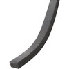 Frost King 3-4 In. W x 7-16 In. T x 10 Ft. L Black Rubber Foam Weatherstrip Tape R734H 265373