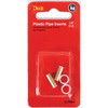 Do it 1/4 In. Brass Compression Insert (2-Pack)