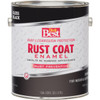 Do it Best Rust Coat Oil-Based Gloss Enamel, Black, 1 Gal.