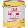 Do it Best Rust Coat Oil-Based Gloss Enamel, Bright Yellow, 1 Gal.