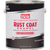 Do it Best Rust Coat Oil-Based Flat Enamel, Black, 1 Gal.