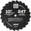 Do it Best 10 In. 24-Tooth Framing Circular Saw Blade QJDIB-CS-013 346543