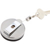 Custom Accessories Belt Clip 2 Ft. Chrome Retractable Key Chain 44446