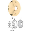Defender Security 3 In. Replacement Door Knob Rose E 2296