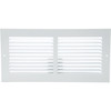 Home Impressions 6 In. x 14 In. Stamped Steel Return Air Grille 1RA1406WH 413546