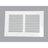 Home Impressions 6 In. x 10 In. Stamped Steel Return Air Grille 1RA1006WH