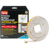 Do it Best 17 Ft. 5/16 In. White Rubber Weatherstrip V25WADB