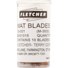 Fletcher Terry Up to 1-4 In. Mat Cutter Blade (10-Pack) 05-001 354058