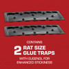 TOMCAT Rat Size Mouse Glue Trap (2-Pack)