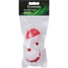 Vanguard 2 In. Red & White Push-Button Fishing Bobber Float (2-Pack) VF12 833835