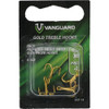 Vanguard Size 14 Gold Treble Fishing Hooks (25-Pack) VGT-14 834831