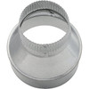 Imperial 24 Ga. 6 In. x 4 In. Galvanized Reducer GV1417 411762