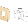Defender Security Brass 1-3/4 In. Lip Strike Plate E 2232