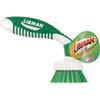 Libman White & Green Polymer 8 In. Ergonomic Rubber Grip Dish Brush 42 601370