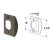 Defender Security Bronze 1-3/4 In. Strike Plate E 2516