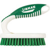 Libman 4.25 In. Polymer Bristle Rubber Grip Scrub Brush 15 601824