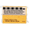 3M Commercial Size Sponge, 6 In. x 4.25 In. x 1.625 In. C31 617522
