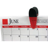 Master Magnetics 3-1-2 In. Red Magnetic Clip (2-Pack) 07520 631739