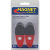 Master Magnetics 3-1-2 In. Red Magnetic Clip (2-Pack) 07520 631739