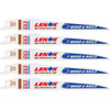 Lenox LUMBERWOLF 6 In. 6 TPI Nail-Embedded Wood Reciprocating Saw Blade (5-Pack)