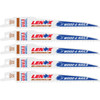 Lenox LUMBERWOLF 6 In. 6 TPI Nail-Embedded Wood Reciprocating Saw Blade (5-Pack)