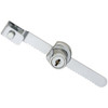 National Hardware 4-1/2 In. Chrome Keyed Showcase Lock - Keyed Alike N185-306