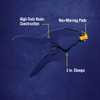 Irwin Quick-Grip 3 In. Plastic Spring Clamp 58300 300276
