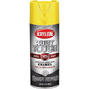 Krylon Rust Tough 12 Oz. Gloss Alkyd Enamel Spray Paint, Yellow K09211008
