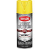 Krylon Rust Tough 12 Oz. Gloss Alkyd Enamel Spray Paint, Yellow K09211008