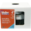Weiler Vortec 4 In. Knotted 0.02 In. Angle Grinder Wire Brush 36044 336971