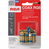 RCA Quad Shield Coax Connector Kit (12-Piece) VHC14512R