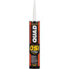 OSI QUAD 10 Oz. Window, Door & Siding Polymer Sealant, White 1638674 Pack of 12
