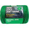 Do it Best 3-Ply x 208 Ft. Green Jute Biodegradable Twine 757373