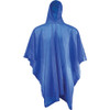 Boss 50 In. x 80 In. Blue Rain Poncho B49106B-O 706089