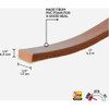M-D 1-2x1-4x17' Br Foamtape 02816 270911