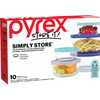 Simply Store 10pc Pyrex Storage Set 1152707 652788