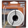 ROAD POWER 17 Ft. 14 Ga. PVC-Coated Primary Wire, White 55669033