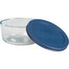 Pyrex Simply Store 2-Cup Round Glass Storage Container with Lid 1069619 671622