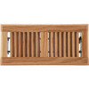 Home Impressions 4 In. x 10 In. Light Oak Floor Register WF0410L0