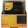 Selkirk 10 In. x 12 In. Brown Steel Floor Register 400B10X12R 441837