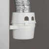 Dundas Jafine White Indoor Electric Dryer Vent Kit (5-Piece) TDIDVKZW 282715